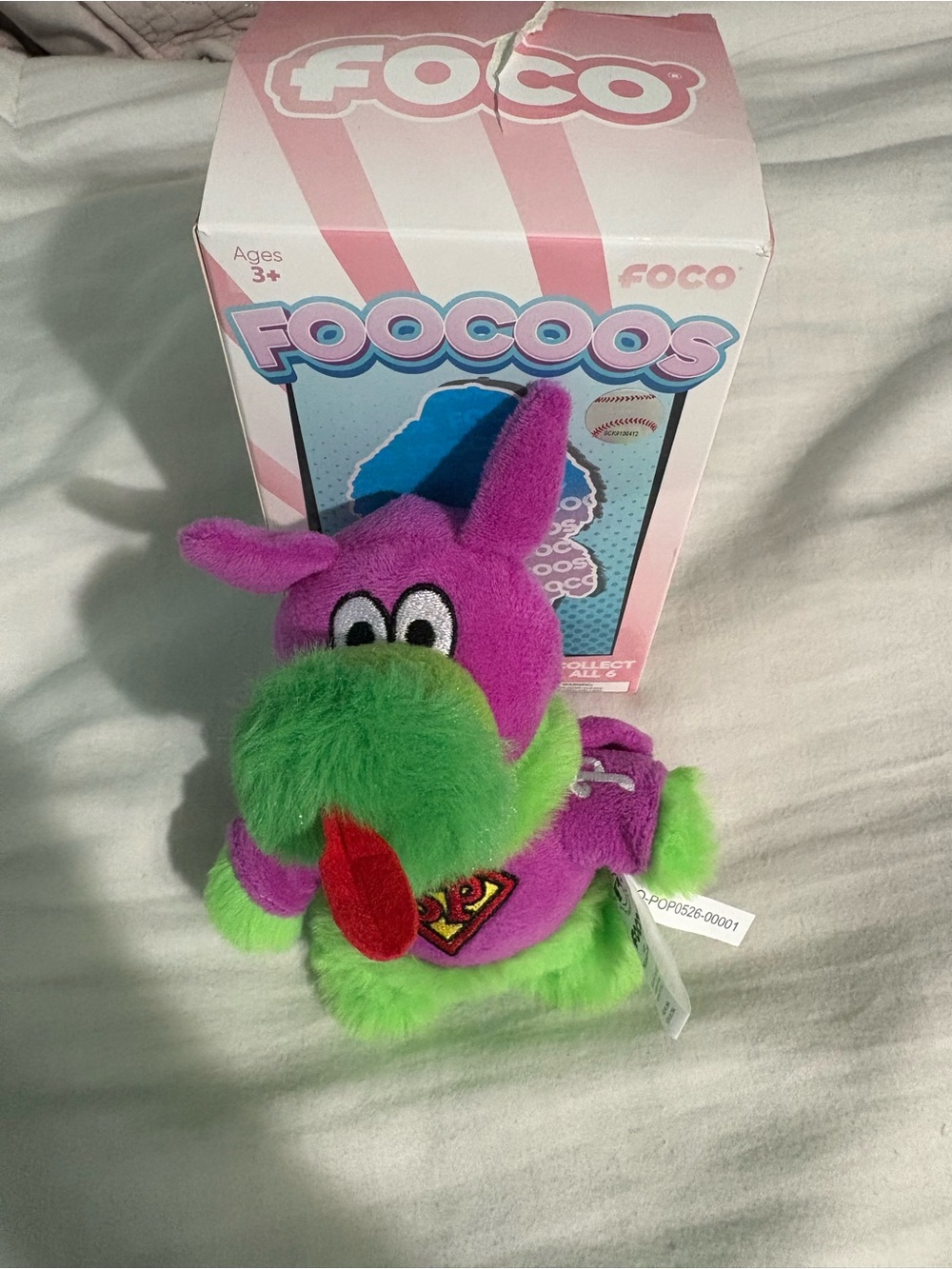 Foco Blind Box Superhero Phillie Phanatic Plush Keychain